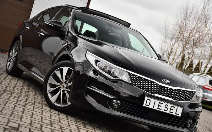 Kia Optima cena 64900 przebieg: 179054, rok produkcji 2017 z Kutno małe 781